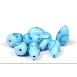 Manufacturer's DIY Jewelry Designs! Mixed Sizes and Shapes of Creative <b>Crystal</b> Lampwork Glass Beads! - Product Image 1