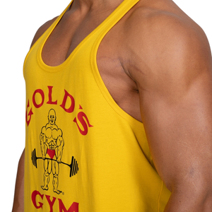 Débardeur de musculation classique jaune pour homme Golds Gym, débardeur de musculation sans manches pour l'entraînement, vêtements de fitness pour la salle de sport - Product Image 5