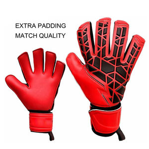 Buena Venta de guantes de portero para atrapar fútbol de calidad superior cómodos de Color de contraste rojo y rojo por INCREÍBLES INDUSTRIAS - Product Image 4