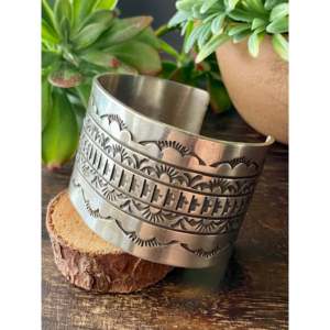 Rick Enriquez Sterling <b>Silver</b> Fashion <b>Cuff</b> <b>Bracelet</b> - Product Image 4