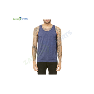 Débardeurs unisexes personnalisés à séchage rapide pour l'été, la remise en forme, la salle de sport, les entraînements, avec impression numérique, style décontracté, écologiques et respirants - Product Image 1