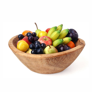 ชามผลไม้ไม้ขัดเงาเป็นมิตรกับสิ่งแวดล้อมคุณภาพสูง - Product Image 1