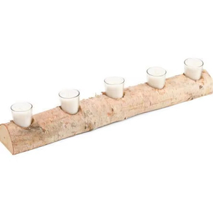 Porte-bougie en marbre blanc, artisanal, minimaliste, bol décoratif, centre de table moderne, élégant, accent sculptural - Product Image 1