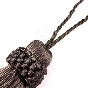 Borlas de alambre de lingotes personalizadas para decoración de uniformes y accesorios de moda con borlas de alambre de lingotes de acabado suave - Product Image 4