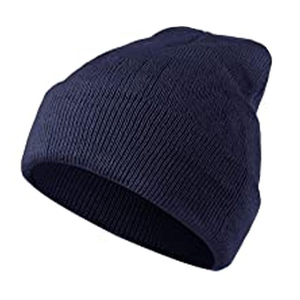 Striped Hemp Organic Cotton <b>100</b>% Wool Fishing Short Beanie Customized Size with Whole Sale 2025 - Product Image 1