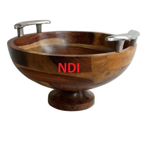 Tazón para servir sopa ensalada diseño martillado calidad Superior acabado de cobre para vajilla utensilios de cocina uso recipiente para frutas - Product Image 2