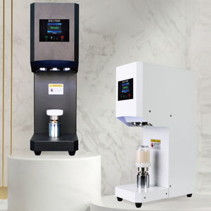 Recién llegado, selladora automática de latas rotativas para bebidas, Base libre de sellado por inducción manual económica para embalaje de papel de aluminio - Product Image 4