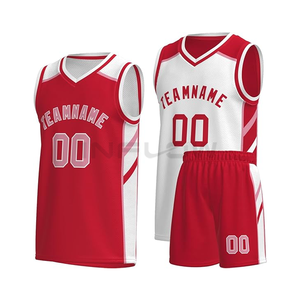 Camiseta de baloncesto personalizada 100% poliéster, ropa de baloncesto, diseños de uniformes, conjuntos de sublimación con patrón de equipo juvenil - Product Image 3