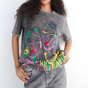 T-shirts personnalisés pour hommes en sublimation, 220g, en polyester/coton tricoté, manches courtes, options d'impression, vente en gros - Product Image 4