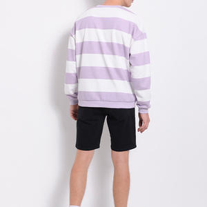 เสื้อสเวตเชิ้ตผู้ชายปักลายกันลม ไม่หดตัว ผลิตจากผ้าฝ้ายออร์แกนิค 100% แห้งเร็ว แขนยาว ทรงหลวม - Product Image 6