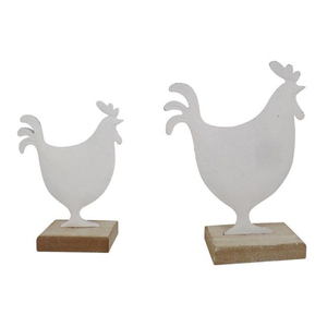 <b>Easter</b> Decorative Tabletop <b>Ornaments</b> <b>Easter</b> Rabbit Bunny Decorations Wood & Metal Party <b>Ornament</b> - Product Image 6