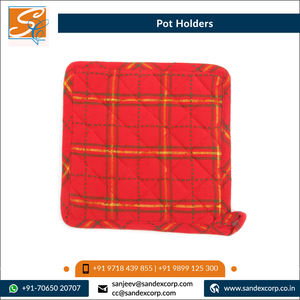 ที่จับหม้อผ้าฝ้าย100% สำหรับวางบนโต๊ะและห้องครัว - Product Image 6