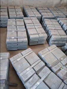 Aleación de zinc Lingotes secundarios 25kg/45kg 99.97% Zn Pureza - Product Image 5