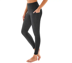 Leggings de Cintura Alta para Mujer con Bolsillos, Tejido Transpirable y con Efecto Push-Up para Correr, Gimnasio y Entrenamiento, Elásticos y que Absorben la Humedad - Product Image 3