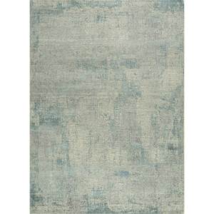Uvenuti Abstract Pattern Wool & Bamboo Silk Rug Grey & <b>Black</b> Hand Knotted for Home Use-(1502) - Product Image 1
