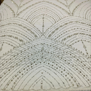 Tela DE TRABAJO Zari para vestidos de noche elegantes Detalle intrincado y atractivo lujoso - Product Image 1