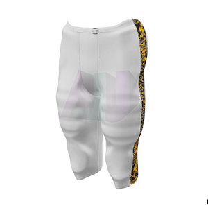 Uniforme de Fútbol Americano Personalizado con Nombre y Número, Diseño Transpirable de Manga Corta para la Identidad del Equipo, Comodidad para Juegos de Alto Nivel - Product Image 6