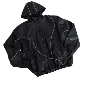 Nuevo Diseño Personalizado, Sudadera con Capucha para Hombre, Cortavientos, Chándal, Chaqueta Cortavientos de Nailon Extra Grande, Conjunto de Dos Piezas con Pantalones Cortos, Chándales para Hombre - Product Image 5