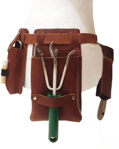 Waist Belt <b>Tool</b> <b>Bag</b> Multipurpose Genuine Leather <b>Tools</b> Holding OEM MP-0004 - Product Image 2