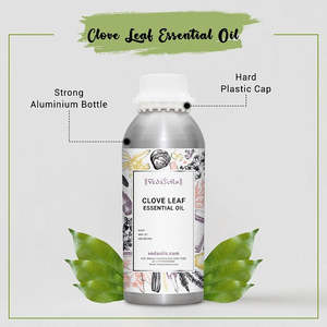 Aceite Esencial de Hoja de Clavo 100% Puro (Prensado en Frío y Destilado al Vapor), Extracto de Planta, Aceite Nutritivo Corporal para Todo Tipo de Piel - Product Image 3