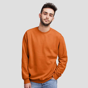 Factory Custom 100% Cotton Long Sleeve French Terry <b>Crewneck</b> <b>Sweatshirt</b> Custom 100%Cotton <b>Mens</b> Round Neck Printing <b>Sweatshirts</b> - Product Image 3