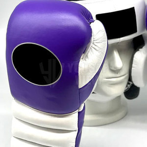 Juegos de boxeo ganadores de alta calidad más vendidos Juego de boxeo ganador de protección completa de cuero personalizado - Product Image 5