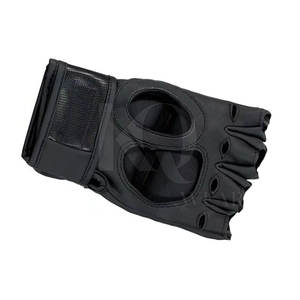 Gants de MMA en cuir de qualité supérieure pour la pratique des arts martiaux, légers, avec sangle de poignet réglable, rembourrage confortable, stabilité du poignet - Product Image 6