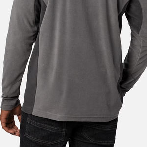 Sweat-shirt pour homme, service OEM, prix bas, matière respirante et confortable, logo personnalisé 2026, design à blocs de couleur, vêtements décontractés - Product Image 6