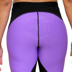 Nouvel arrivage de leggings de yoga taille haute pour femmes XL 100% coton respirant sans couture contrôle du ventre Spandex pour entraînement décontracté - Product Image 6