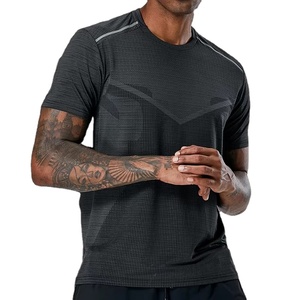 Newest Summer Men Sports Tracksuit Short Sleeve t Shirts Shorts 2 Pieces Round Neck Workout Gym Running <b>Set</b> Men - Product Image 4