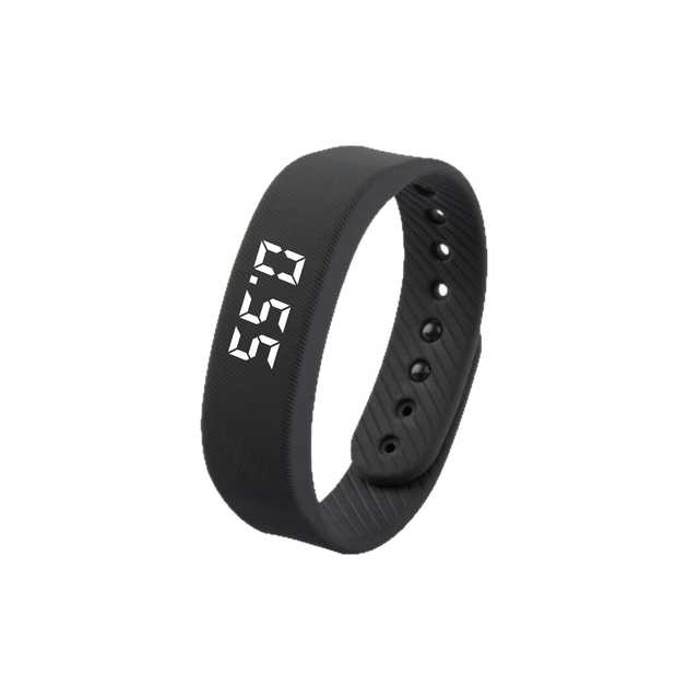 BEASE T5C Smart Digital Fitness Tracker GPS Wristband Pedometer LED Display Wireless Charging Eco Friendly Lightweight Unisex