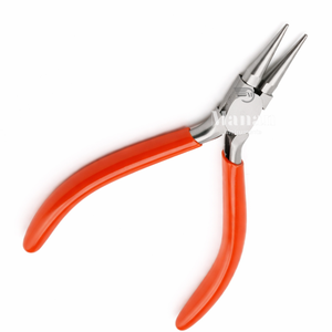 MANAN INSTRUMENTS Alicates de Punta Redonda de 5.3 Pulgadas (135 mm) de Acero Inoxidable, Herramienta para Joyería, Mango Ergonómico de PVC, Manualidades con Alambre - Product Image 5