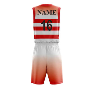 Uniforme de baloncesto unisex de alta calidad, ropa deportiva cómoda y Lisa para hombre con tamaño de logotipo personalizado, precio de venta al por mayor - Product Image 6