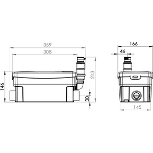 SFA SaniDouche+ Household <b>Pump</b> White - Product Image 6