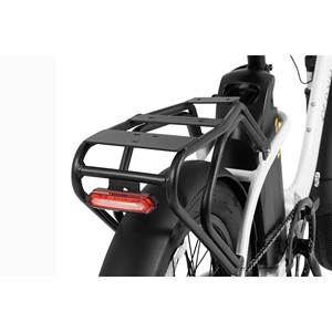 Bicicleta Eléctrica Urbana DYU C9 de 20 Pulgadas con Neumáticos Anchos de Largo Alcance, Motor Trasero de 250W, 7 Velocidades, 36V, Cuadro de Acero, Plegable - Product Image 4