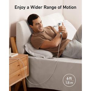 Cavo USB-A a Lightning Anker Powerline+ II da 1,8 m Argento, Cavi e Fili di Qualità Premium - Product Image 6