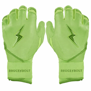 Gant de frappeur en cuir à manchette longue de la série Signature |   Gants de frappe de baseball professionnels Stars Stripes Design pour entraînement gaucher/droitier - Product Image 1