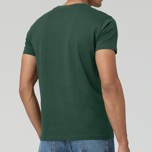Camiseta lisa de alta calidad para hombre, venta al por mayor, camisetas en blanco de manga corta con logotipo personalizado para hombre, camisetas unisex de talla personalizada - Product Image 5