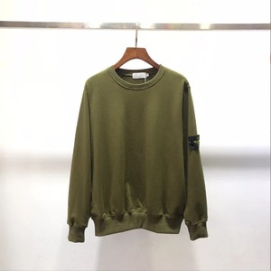 Nouveau printemps, été, automne et hiver quatre saisons hommes pull à capuche motif imprimé lâche décontracté sweat à col rond hommes - Product Image 1