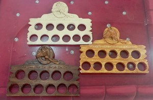 Porte-écharpe Western fait à la main garde-robe portable Cowgirl porte-écharpe tête de cheval coller votre cou et attacher un sur prêt à expédier - Product Image 4