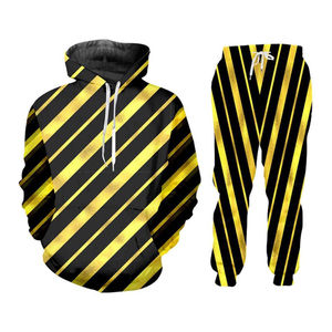 Ensemble de survêtement unisexe pour homme à capuche, couleur unie, respirant, écologique, 2 pièces, vente chaude pour l'hiver - Product Image 2