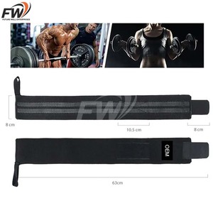 Muñequeras Profesionales con Logotipo Personalizado, Accesorio Deportivo de Soporte para Levantamiento de Pesas - Product Image 5