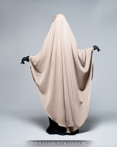 Hiyab Islámico Extra Ancho al por Mayor con Botones a Presión, Ropa Musulmana Modest para Mujer, Manga Larga, Transpirable, Hecho de Tela de Poliéster - Product Image 2