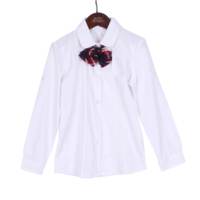 Uniformes Escolares Coreanos Blancos para Hombre, Ecológicos, 100% Algodón, Blusas y Camisas Escolares de Primavera