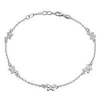 Silver Butterfly Charm Anklet Delicate & Stylish Jewelry for Women and Girls Wear Stylish Pattern Anklets for Wedding Party's - Product Image 2