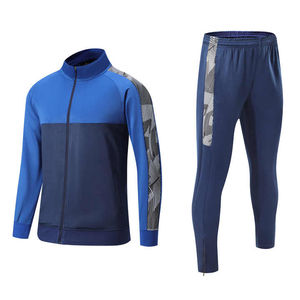 Survêtement de sport pour hommes à quantité minimale de commande bas pour automne Gym Yoga hiver rue Jogging vêtements d'extérieur-prix raisonnable 2 pièces ensemble - Product Image 2