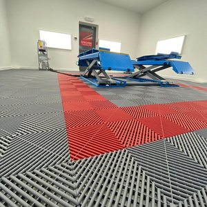 Vente en gros Carreaux de sol modulaires antidérapants Tapis de sol en plastique PP Drainage ventilé Carreaux de sol de <span class=keywords><strong>garage</strong></span> à emboîtement en plastique - Product Image 4