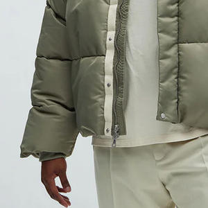 Latest High Quality Puffer Jacket With Customized Logo Printing Breathable Fabric Comfortable Jackets Men's Special Collection - Product Image 2