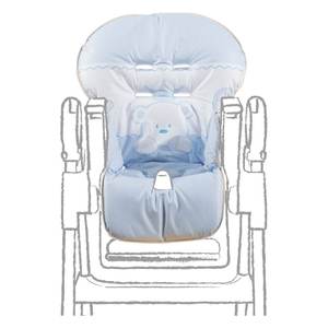 Funda para Silla Alta Italbaby BABY RE Azul 050 6150 23, Cubre Silla para Silla Alta - Product Image 1