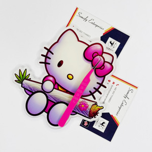 Pince à épiler en silicone, verre et acrylique de haute qualité, collection du Nouvel An, logo personnalisé, papillon, tuiles pour cils, extension de cils - Product Image 4